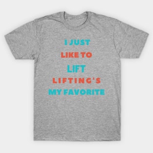 Elf Gym Lifting T-Shirt